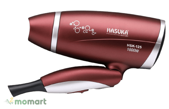 Máy sấy tóc Hasuka 125 có công suất lớn giúp bạn thoải mái sử dụng