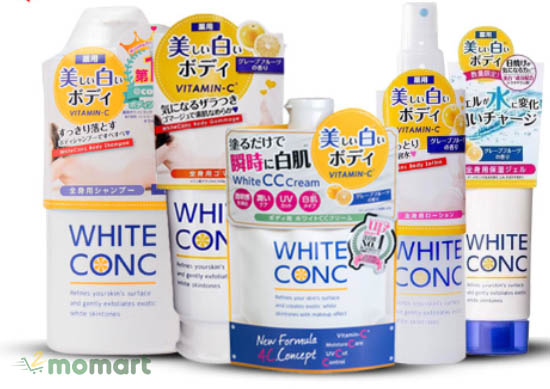 Tẩy tế bào chết White Conc Body GC II hàng đầu Nhật Bản được tin dùng