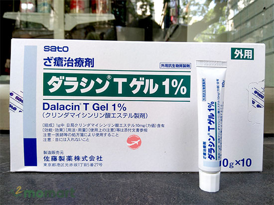 Bao bì tiện dụng nhưng cũng là nhược điểm của Dalacin T gel 1%