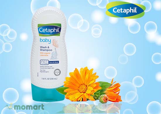Cetaphil Baby Wash and Shampoo làm dịu da