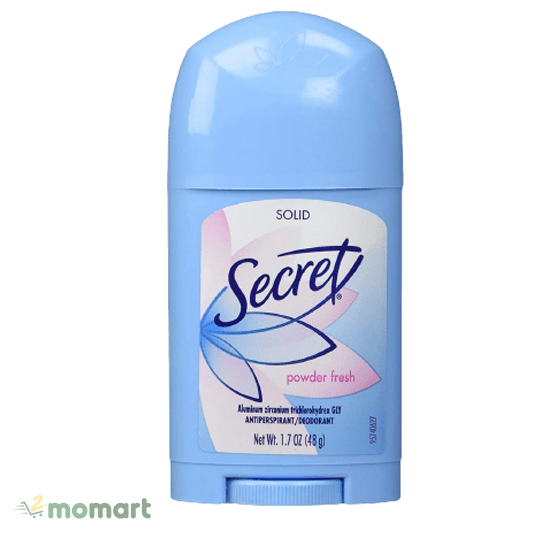 Secret Original Solid Powder Fresh có mùi hương nhẹ nhàng