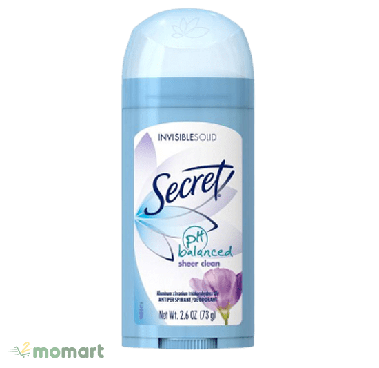 Secret Original Solid Sheer Clean có mùi hương dễ chịu