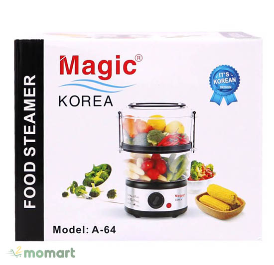 Những ưu điểm của nồi hấp điện Magic Korea A64