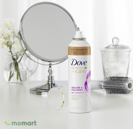Dove Dry Shampoo Refresh Care phù hợp với những người bận rộn