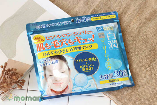Hada Labo Shirojyun Cooling Jelly in Mask bảo vệ da hiệu quả