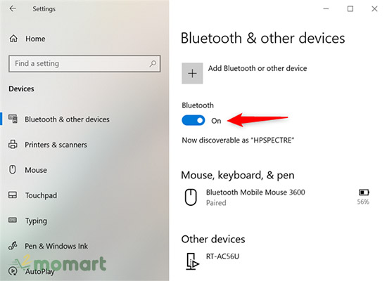 Kết nối loa Bluetooth với PC Win 10