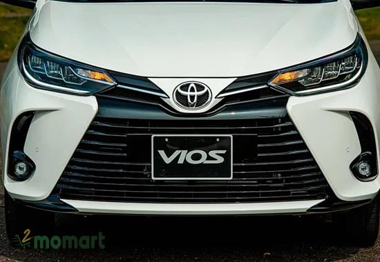 Xe ô tô Vios được trang bị đèn pha/cos LED rất thu hút