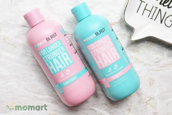 Dầu gội xả Hairburst nuôi dưỡng tóc bồng bềnh