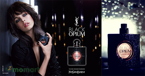 Yves Saint Laurent Opium Black sang trọng và năng động