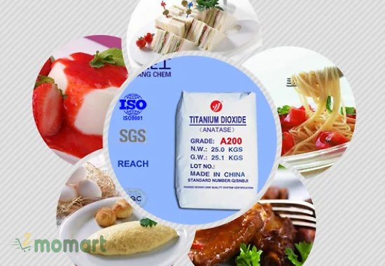 Titanium dioxide trong thực phẩm có nguy hại không