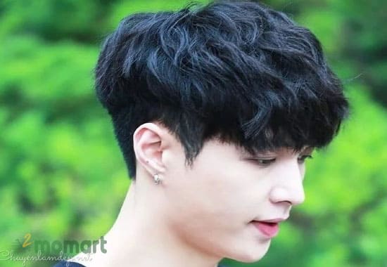 Mẫu tóc đầu nấm Hàn Quốc tạo điểm nhấn ấn tượng