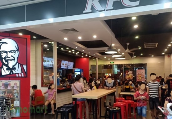 Tiệm gà rán KFC gần đây nhất Đà Nẵng - KFC Hùng Vương