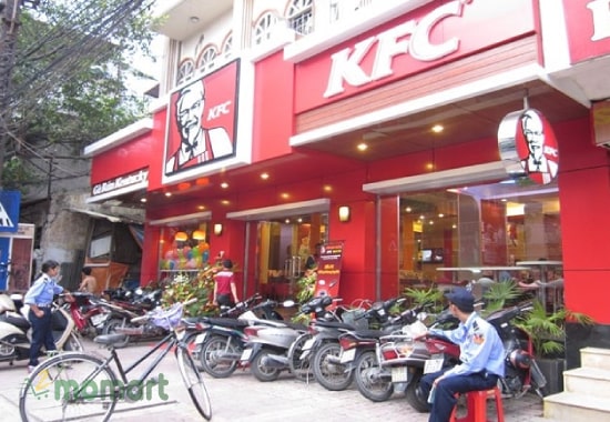 Tiệm gà rán KFC gần đây Hà Nội - KFC Bạch Mai