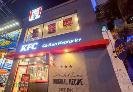 Tiệm gà rán KFC gần đây Sài Gòn - KFC Cách Mạng Tháng Tám