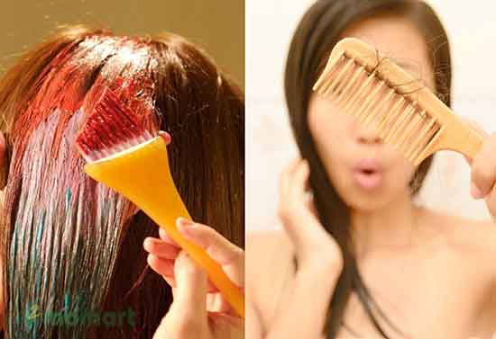 Tóc gãy rụng khi sử dụng hóa chất uốn tóc