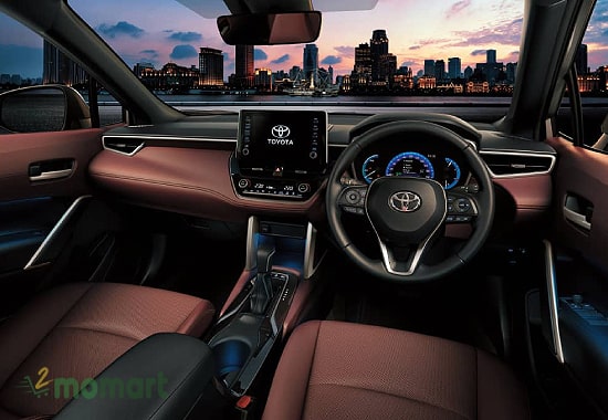 Thiết kế khu vực lái xe Toyota Cross đáp ứng mọi nhu cầu của người lái