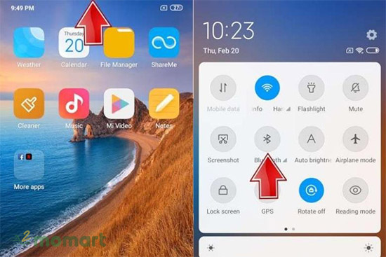 Cách kết nối loa bluetooth với điện thoại Xiaomi