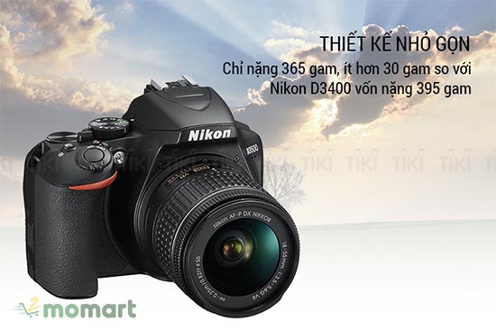 Máy ảnh Nikon D3500 cho chất lượng hình ảnh cao