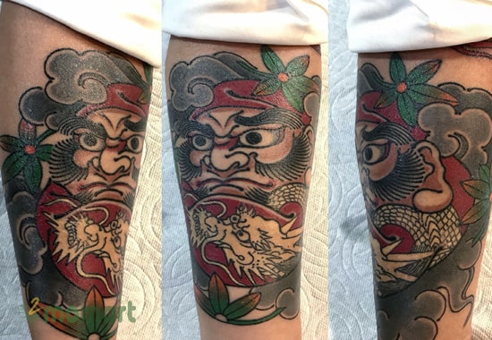 Hình xăm Ngũ Hổ Tướng Trương Phi được yêu thích trong nghệ thuật tattoo