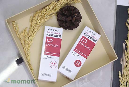 Kem trị mụn Shiseido Pimplit Acne Remedy kháng khuẩn và chống viêm hiệu quả