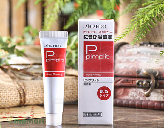 Kem trị mụn Shiseido Pimplit Acne Remedy rất dễ sử dụng