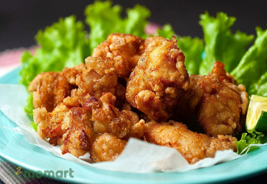 Món gà chiên giòn Karaage đặc biệt thơm ngon