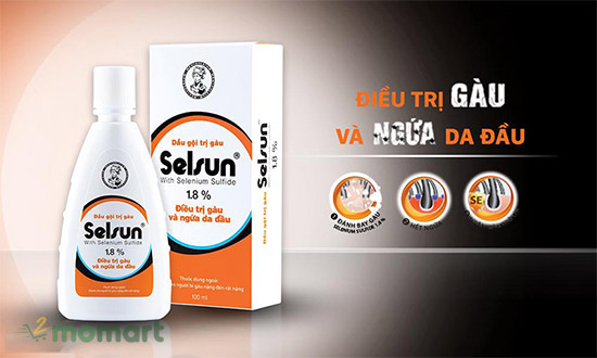 Selsun Anti-Dandruff Shampoo điều trị khuyết điểm rất tốt