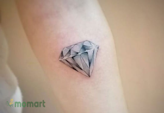 Hình họa bì kim cương mini được thiết kế tỉ mỉ