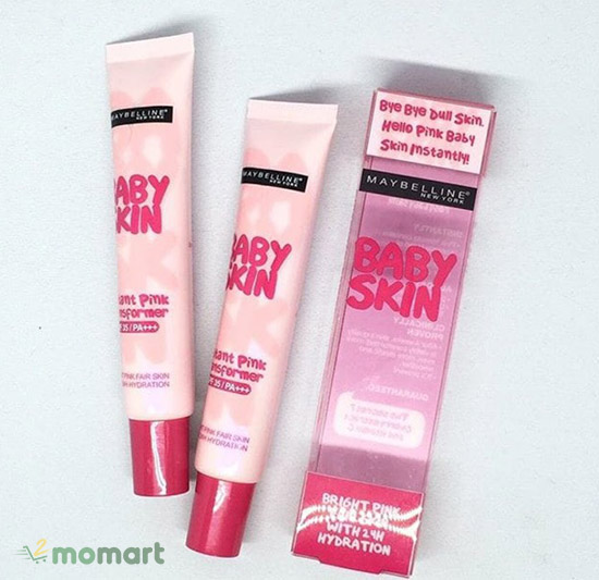 Maybelline Baby Skin Instant Pink Transformer chống nắng cho da