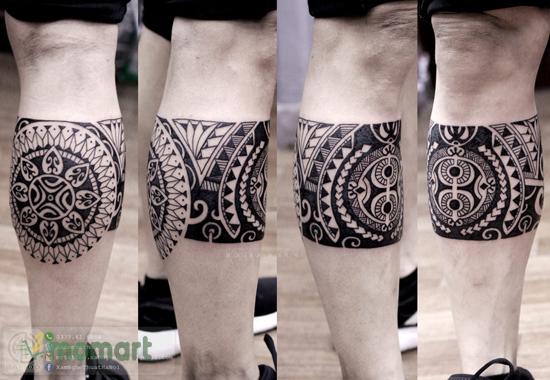 Tattoo bộ lạc Maori với những đường nét phức tạp và cầu kỳ