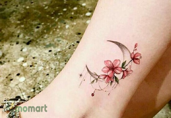 Gợi ý hình tattoo mini cute trên chân ấn tượng cho bạn nữ