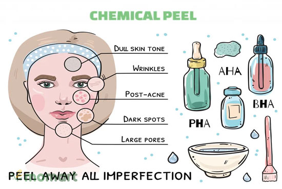 Peel da giúp da căng bóng hơn