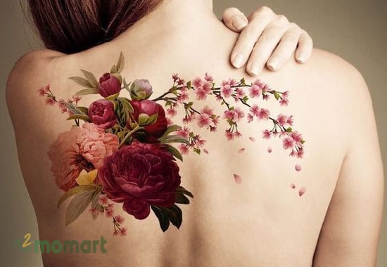Tattoo Valentino  Ý nghĩa hoa Phù Dung  Phù dung là loài hoa cùng họ với  hoa sen họ Bông được chia làm thủy phù dung mộc phù dung Mộc phù