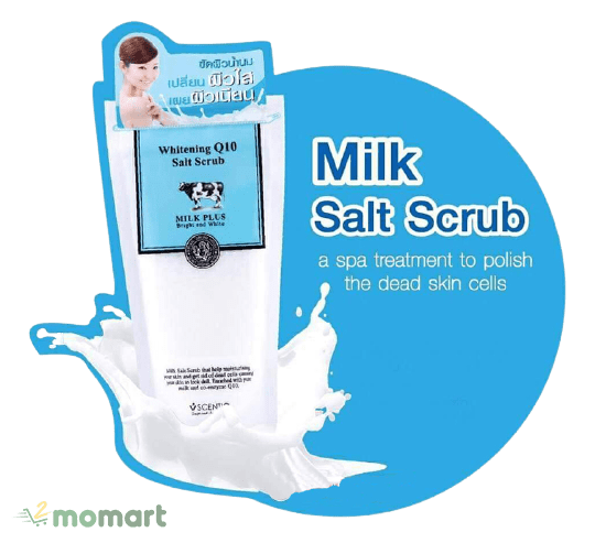 Whitening Q10 Salt Scrub từ Thái Lan