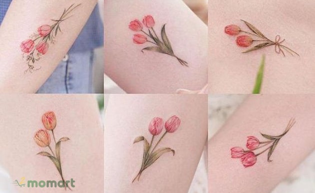 40+ Hình Xăm Hoa Tulip Đẹp Tự Nhiên Đầy Sức Sống Và Hy Vọng