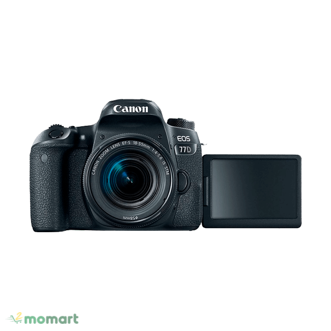 Máy ảnh Canon 77D + Lens 18-55mm IS STM cao cấp