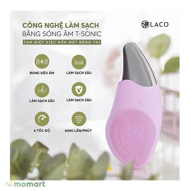 Máy rửa mặt Laco chính hãng