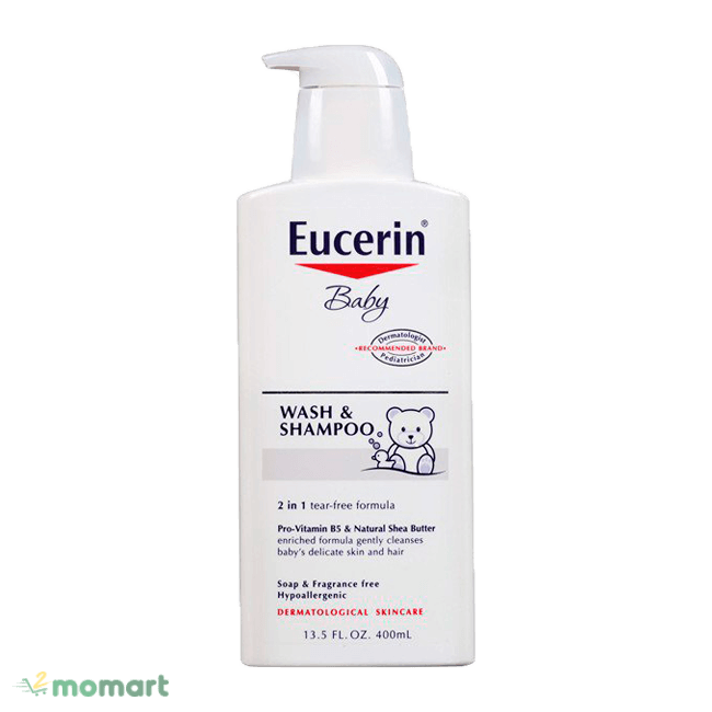Sữa tắm Eucerin giúp làm sạch da