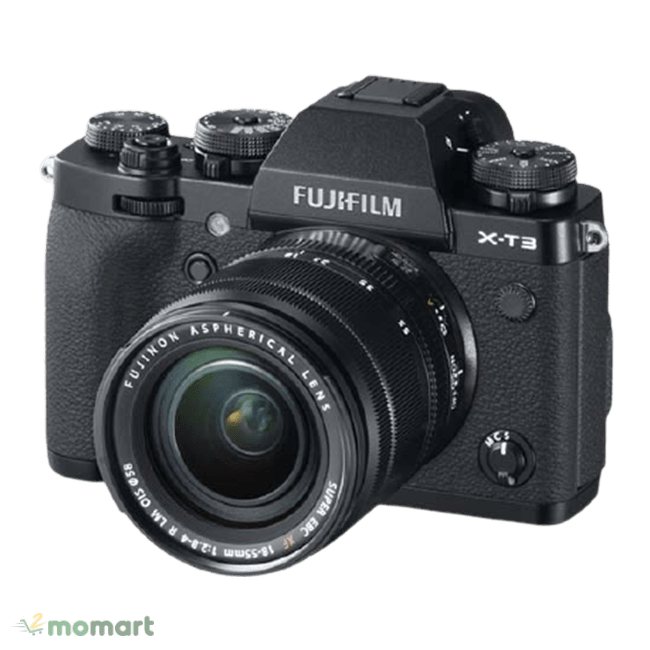 Máy ảnh Fujifilm XT3 chụp nghiêng