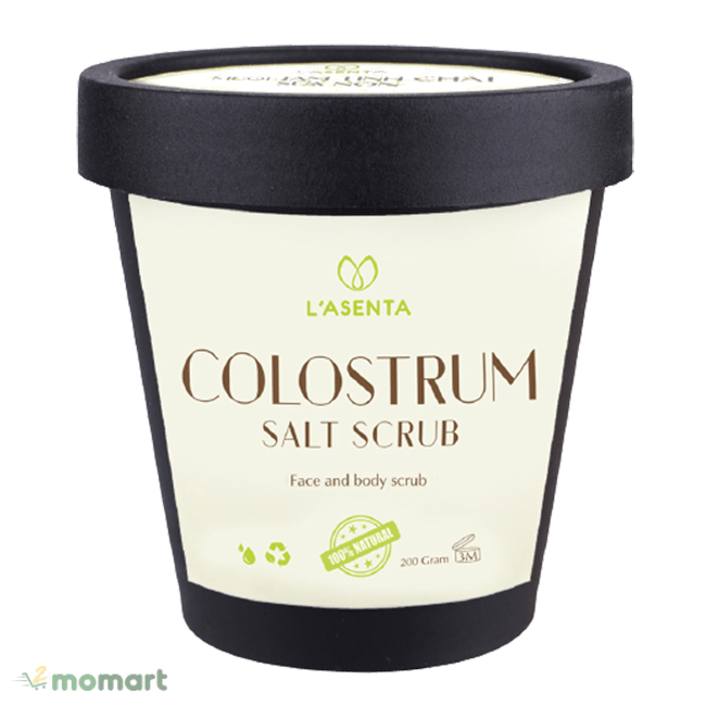 Hủ muối tắm Colostrum salt scrub