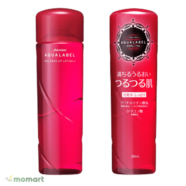 Nước hoa hồng Shiseido Aqualabel màu đỏ