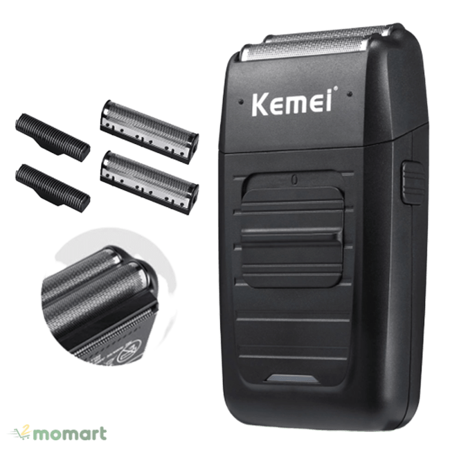Máy cạo râu Kemei 1102 thiết kế dễ sử dụng cho người dùng