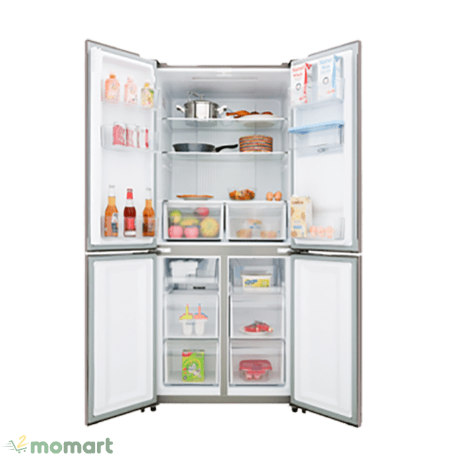 Tủ Lạnh Aqua AQR-IGW525EM(GB) các ngăn