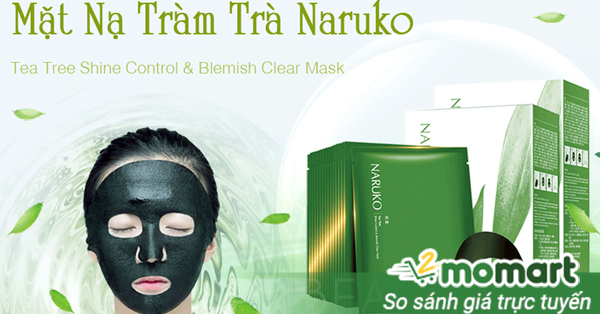 Mặt nạ Naruko tràm trà là giải pháp tốt nhất cho da mụn