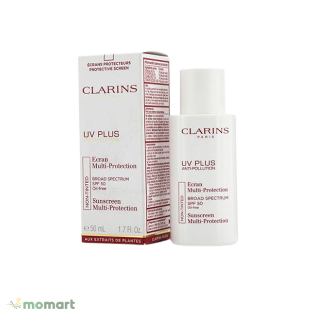 Kem chống nắng Clarins trong suốt