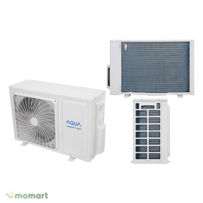 Máy lạnh Aqua Inverter 2 HP AQA-KCRV18TK cục nóng