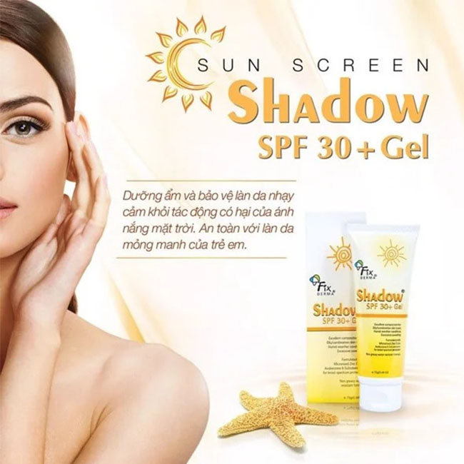 Fixderma Shadow SPF 50 bảo vệ da khỏi ánh nắng hiệu quả