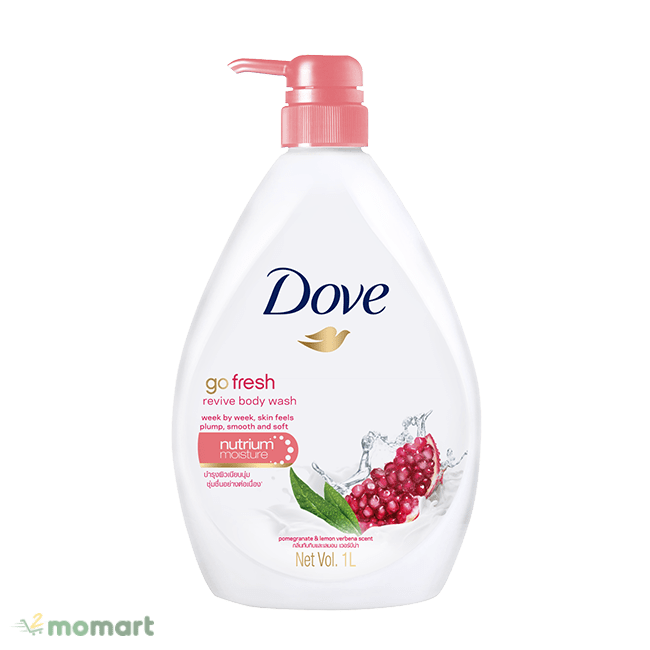 Dove Go Fresh sữa tắm lựu