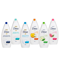 Sữa tắm Dove Go Fresh đến từ nước Mỹ nhưng mức giá lại vô cùng bình dân