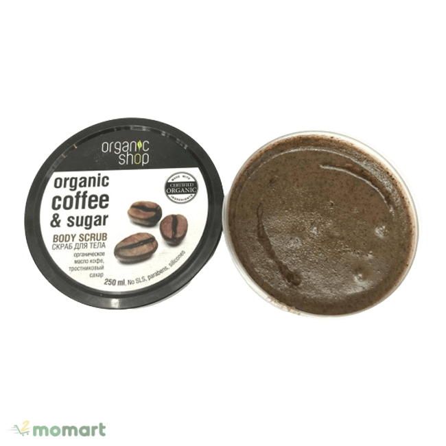 Organic Shop Organic Coffee & Sugar Body Scrub an toàn